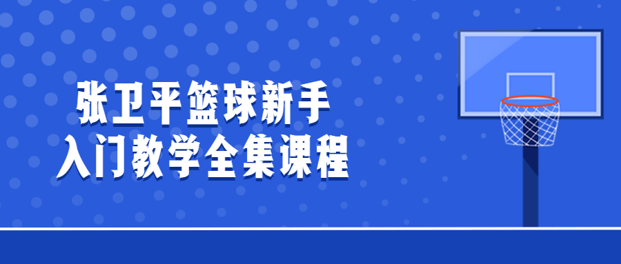 如何成为篮球高手,张卫平带你领略篮球世界【全新教程】 - 格调资源网