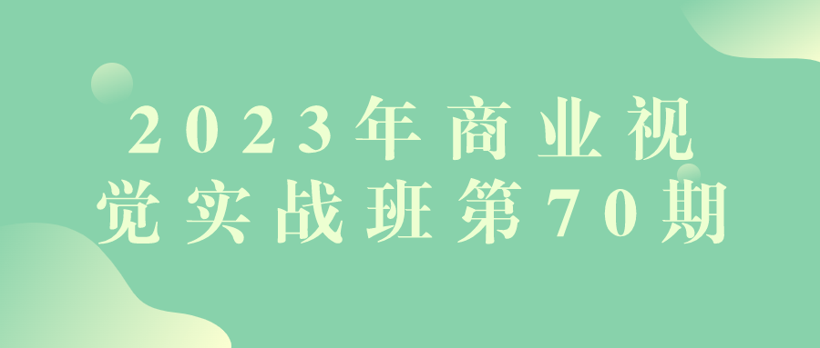 2023年最新商业视觉应用技巧大揭秘 - 实战班第70期 - 格调资源网